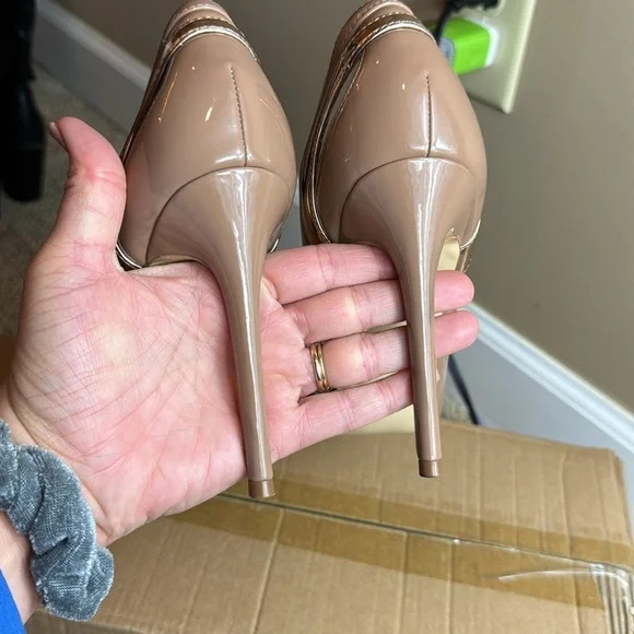 NWOT • Nine West • Women's Findme Pump • Clay/Gold • Size 10M • FABULOUS! - Picture 10 of 17